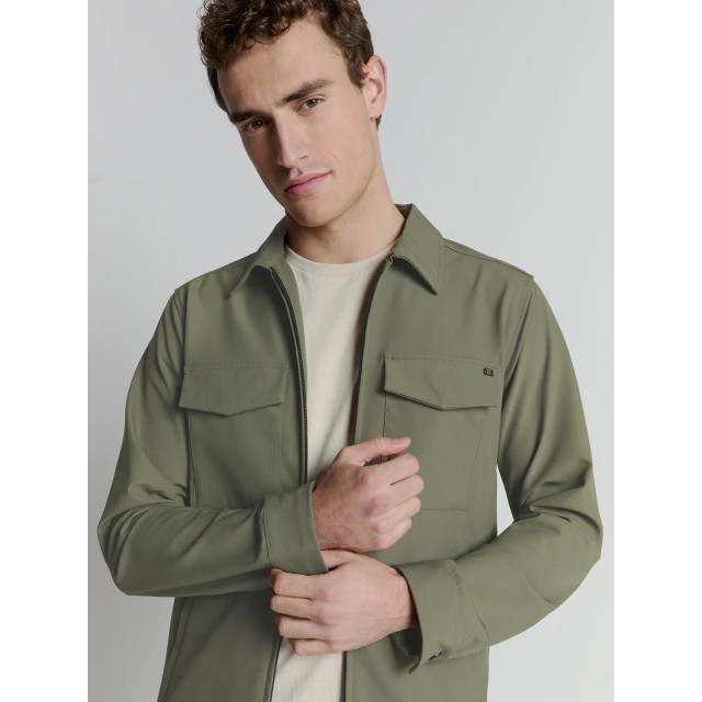 No Excess Heren overshirt 27510104 177 light army NoExcess overhemd 27510104 177LightArmy large