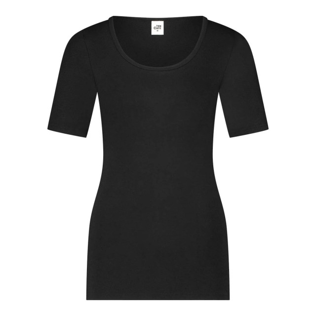 Ten Cate 60832 thermo viloft t-shirt round neck dames - Dames 60382 090Black large