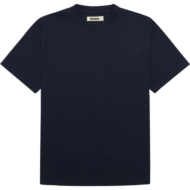 Woodbird Wbbaine base tee 2100-430 navy 2100-430 large