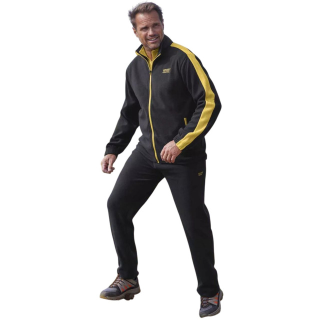 Atlas For Men Heren fleece trainingspak UTAF1797_black large