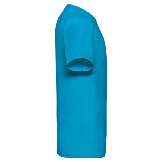 Fruit of the Loom Unisex adult waardevol v hals t-shirt UTLT2574_azureblue large