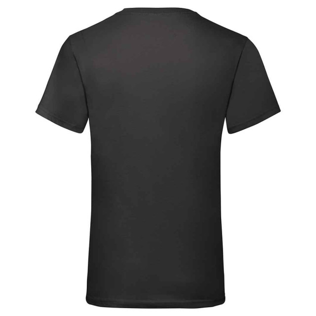 Fruit of the Loom Unisex adult waardevol v hals t-shirt UTLT2574_black large