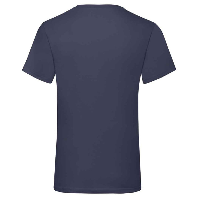 Fruit of the Loom Unisex adult waardevol v hals t-shirt UTLT2574_deepnavy large