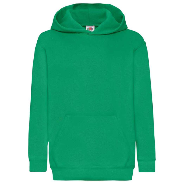 Fruit of the Loom Kinder/kids klassieke hoodie UTLT2585_kellygreen large