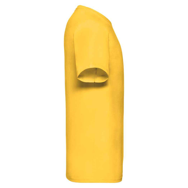 Fruit of the Loom Unisex adult waardevol v hals t-shirt UTLT2574_sunflower large