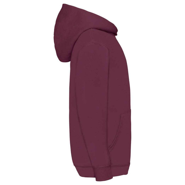 Fruit of the Loom Kinder/kids klassieke hoodie UTLT2585_burgundy large