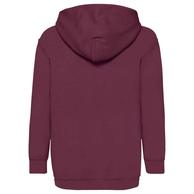 Fruit of the Loom Kinder/kids klassieke hoodie UTLT2585_burgundy large