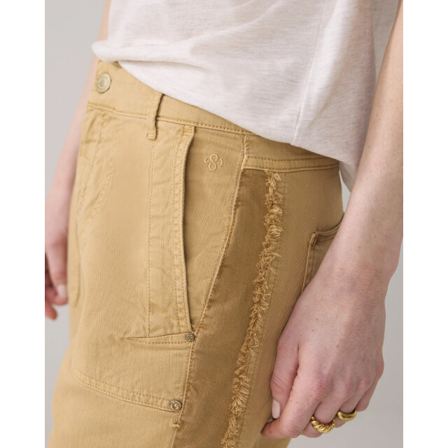 Summum 4s2764-12020 732 straight pant dry stretch twill softcamel 4s2764-12020 732 large