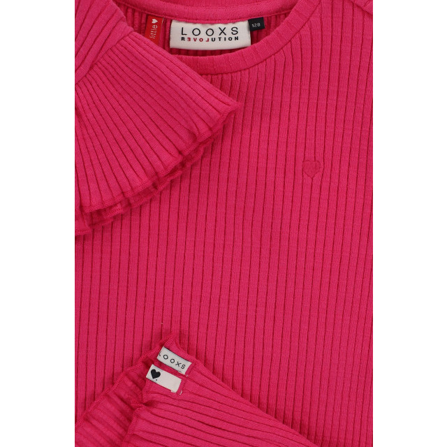 Looxs Revolution T-shirt ribjersey voor meisjes in de kleur 2511-7422-684 large