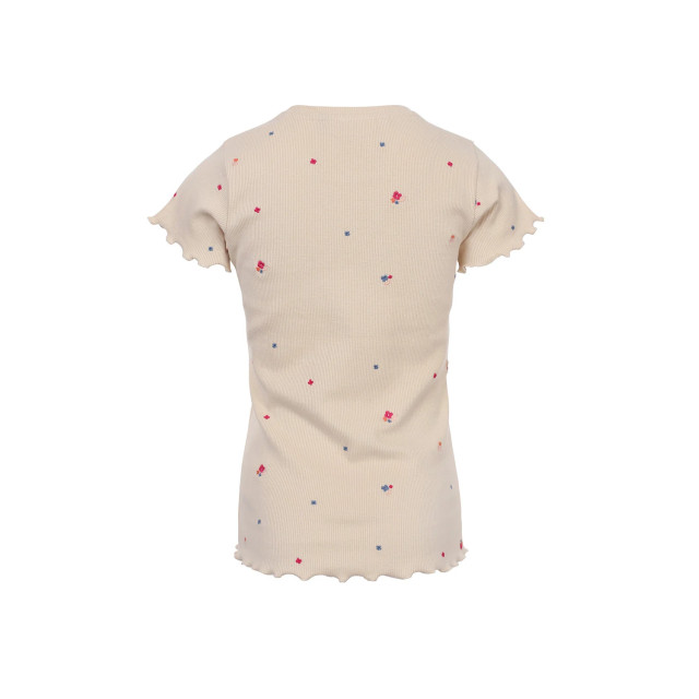 Looxs Revolution T-shirt ribjersey mini borduursels voor meisjes in de kleur 2511-7416-894 large