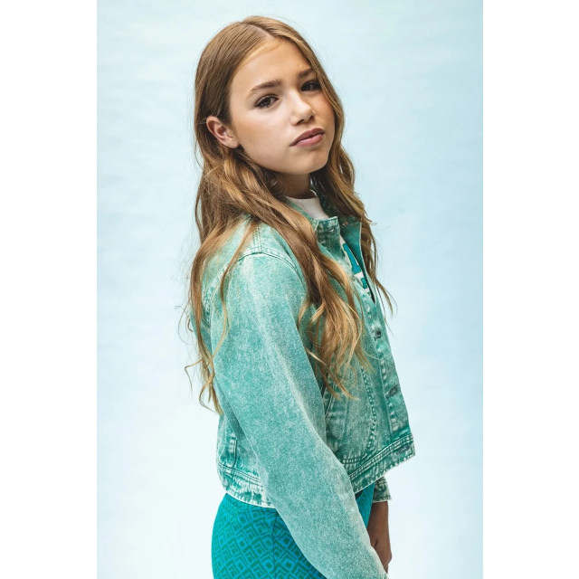 Looxs Revolution Denim jasje voor meisjes in de kleur 2511-5212-314 large