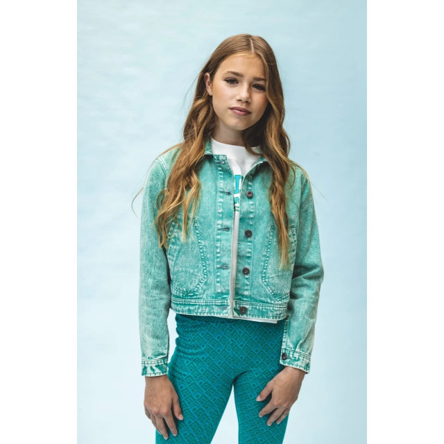 Looxs Revolution Denim jasje voor meisjes in de kleur 2511-5212-314 large