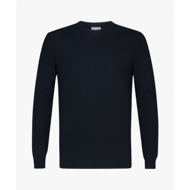 Profuomo Pp2j00007c p crew neck navy trui profu P/PP2J00007C large