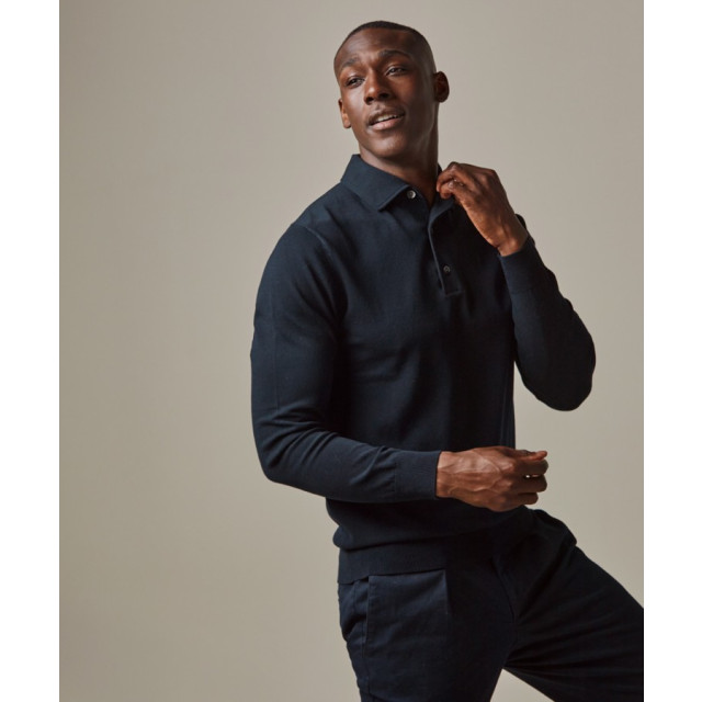 Profuomo Pp2j00009a p heren trui met polokraag - profu P/PP2J00009A large