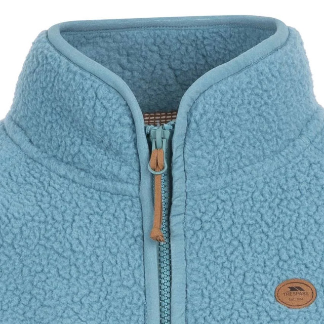 Trespass Dames quake leren biezen fleece jas UTTP6607_stormblue large