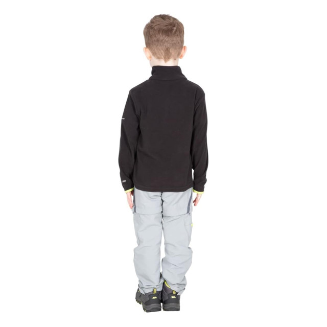 Trespass Jongens etto half zip fleece sweater UTTP3341_black large
