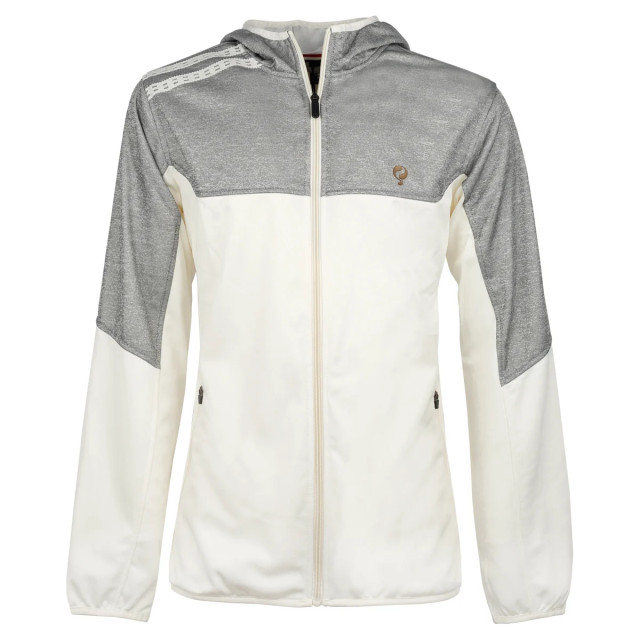 Q1905 Q club hooded jacket snow wit QMR-9011-1 large