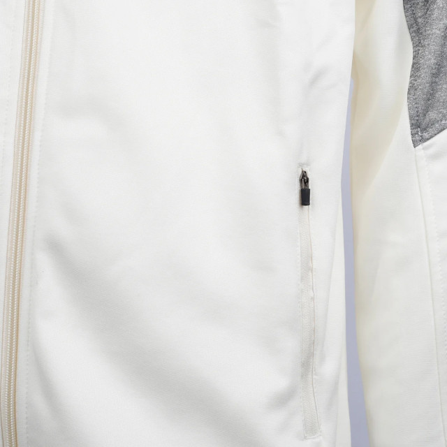 Q1905 Q club hooded jacket snow wit QMR-9011-1 large