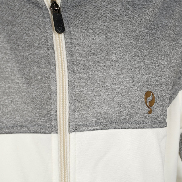 Q1905 Q club hooded jacket snow wit QMR-9011-1 large