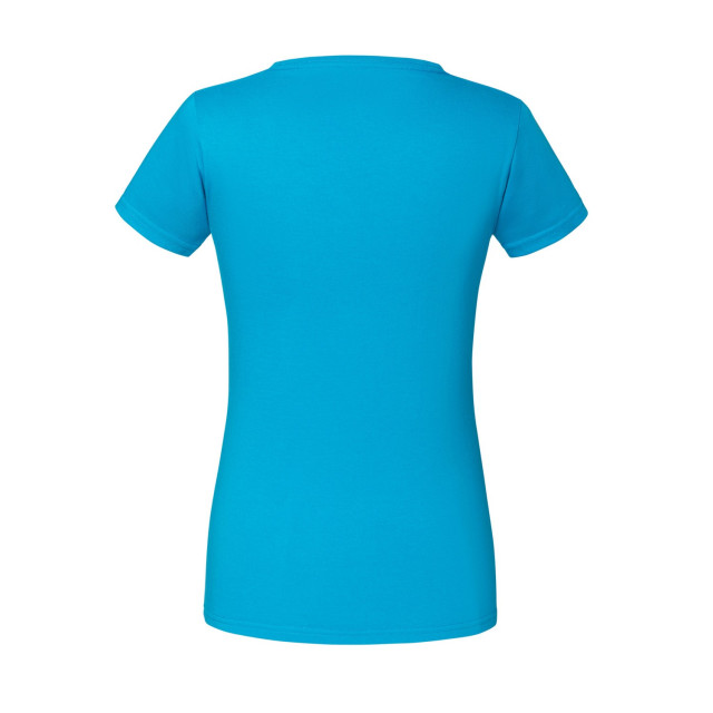 Fruit of the Loom Dames iconic 190 t-shirt UTLT6250_azureblue large