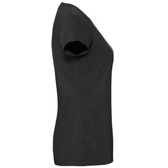 Fruit of the Loom Dames iconic 190 t-shirt UTLT6250_black large