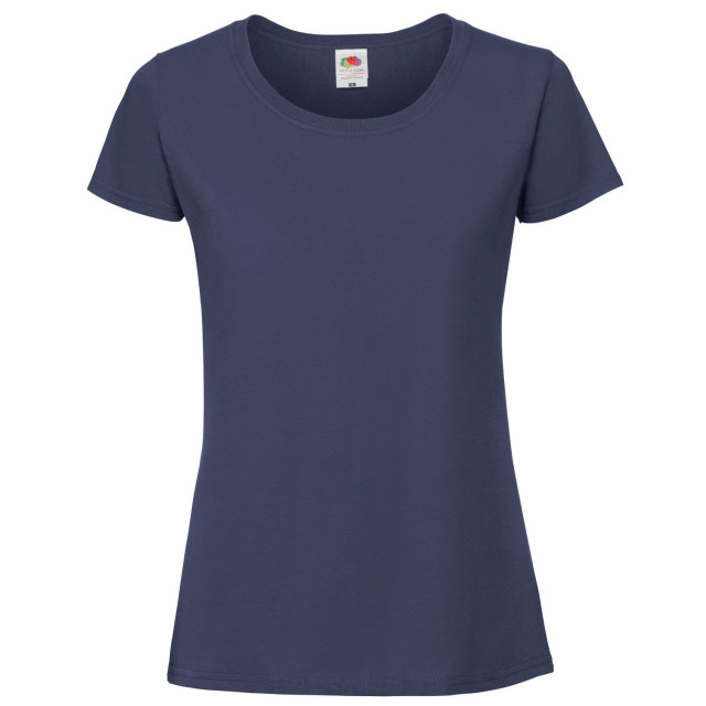 Fruit of the Loom Dames iconic 190 t-shirt UTLT6250_navy large