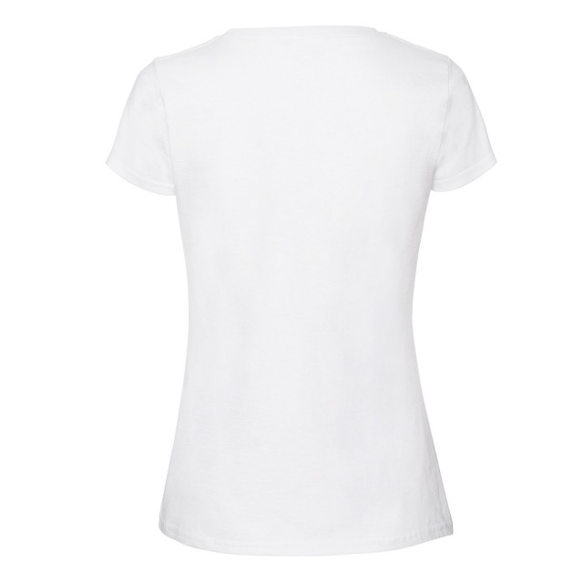 Fruit of the Loom Dames iconic 190 t-shirt UTLT6250_white large