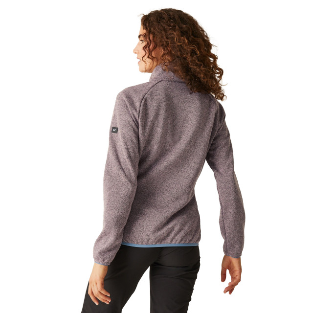Regatta Dames ravenhill full zip fleece top UTRG9742_heathercoronetblue large