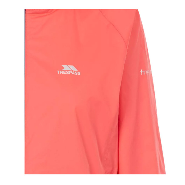 Trespass Dames qikpac waterdichte en opbergbare shell jas UTTP3379_peachblush large