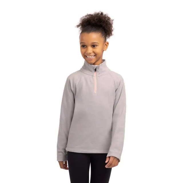 Trespass Childrens girls meadows fleece UTTP4205_palegrey large