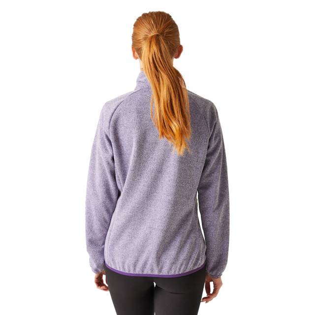 Regatta Dames ravenhill full zip fleece top UTRG9742_lilacfrostsunsetpurple large