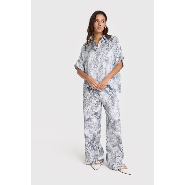 Alix The Label Woven animal wide leg pants dessin 4109.88.0062 large