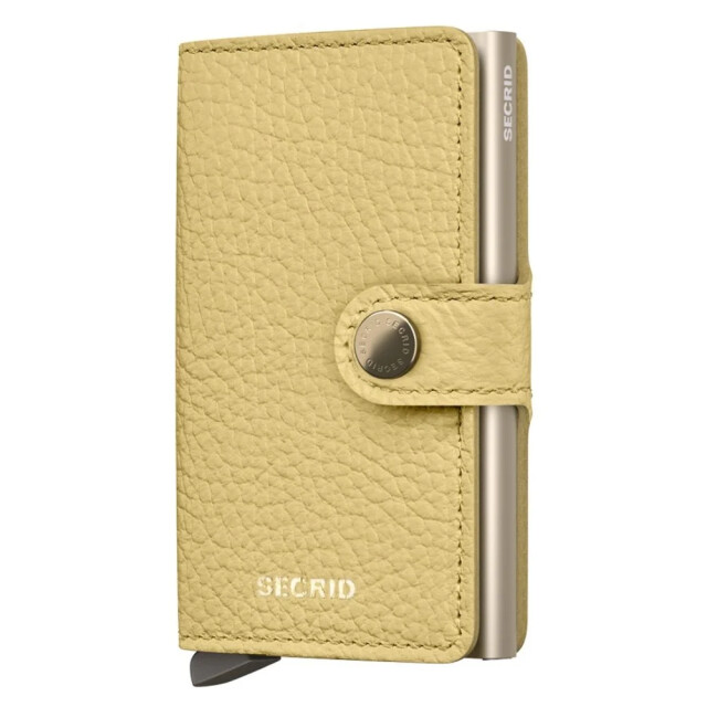 Secrid Miniwallet pebble butter yellow Mpe-butter yellow large
