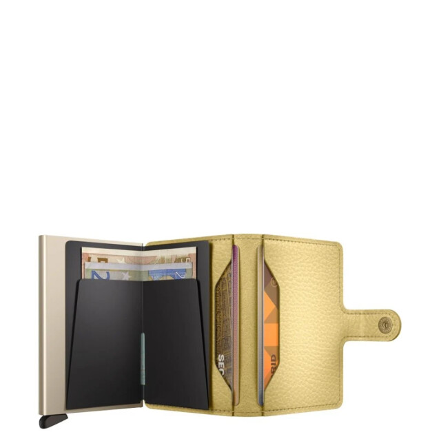Secrid Miniwallet pebble butter yellow Mpe-butter yellow large