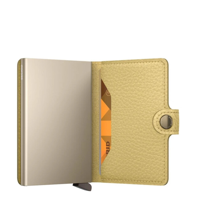 Secrid Miniwallet pebble butter yellow Mpe-butter yellow large