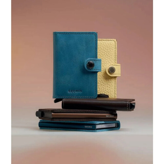 Secrid Miniwallet pebble butter yellow Mpe-butter yellow large