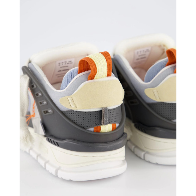 Axel Arigato Heren area patchwork sneaker F2761003-DK GREY/LT YELLOW large