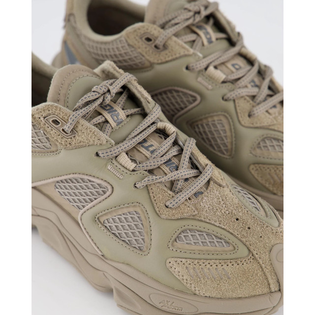 Axel Arigato Heren satellite runner F2735003-Dk Beige/Dk Beige large