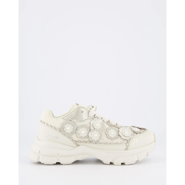 Axel Arigato Dames marathon flwr runner F3116002-OFF WHITE/OFF WHITE large
