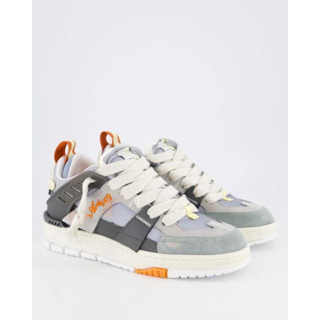 Axel Arigato Heren area patchwork sneaker F2761003-DK GREY/LT YELLOW large