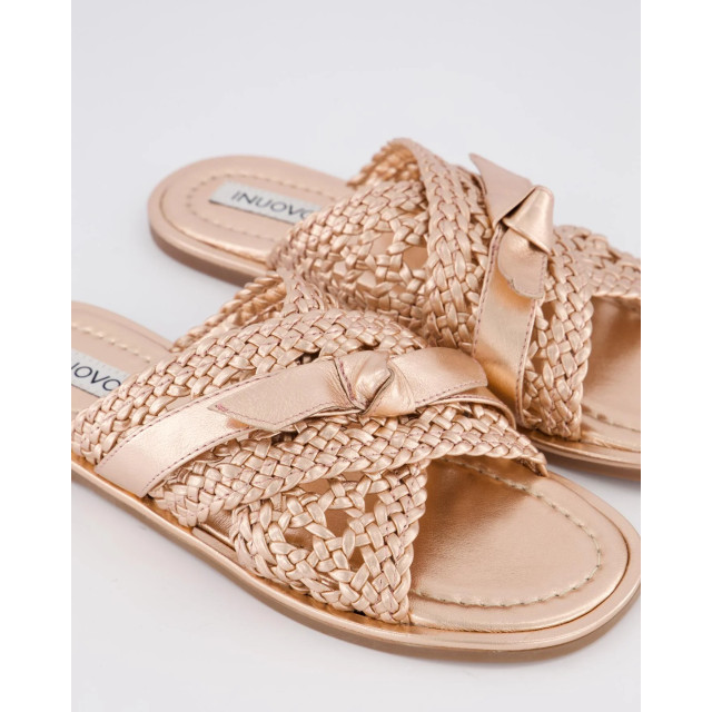 Gibaldi Dames braided slipper goud 965017-Rose Gold large