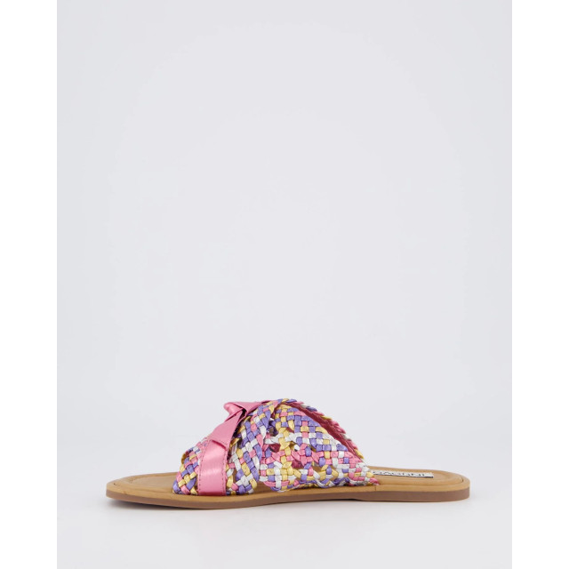 Gibaldi Dames braided slipper 965017-Metallic Pink large