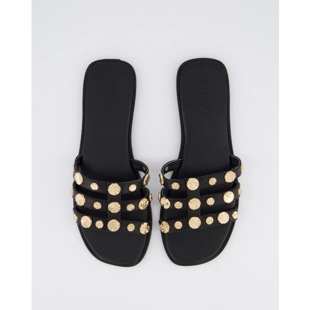 Gibaldi Dames studded slipper 981065-Black large