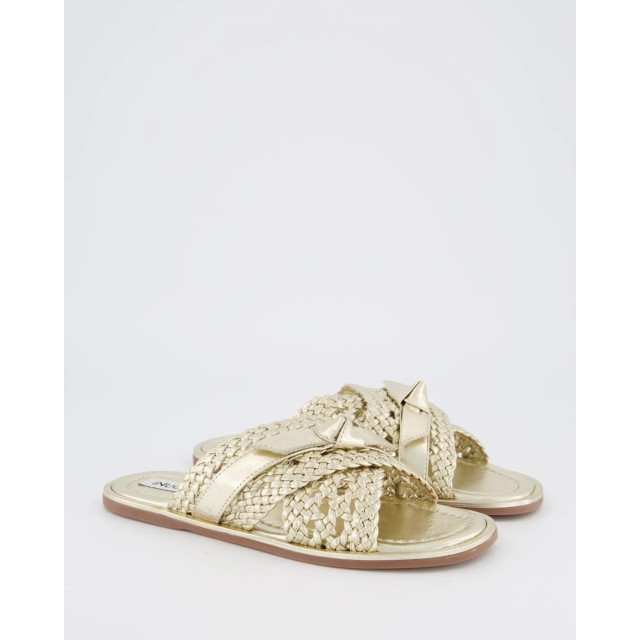 Gibaldi Dames braided slipper /goud 965017-Gold large