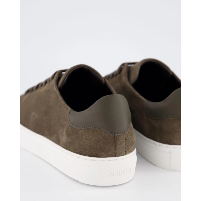 Axel Arigato Heren clean 90 suede sneaker F2927002-Dk Brown/White large
