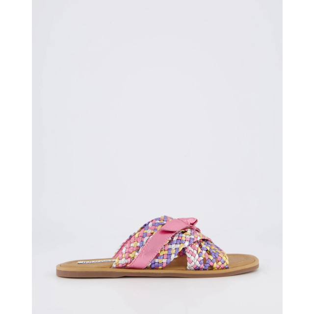 Gibaldi Dames braided slipper 965017-Metallic Pink large