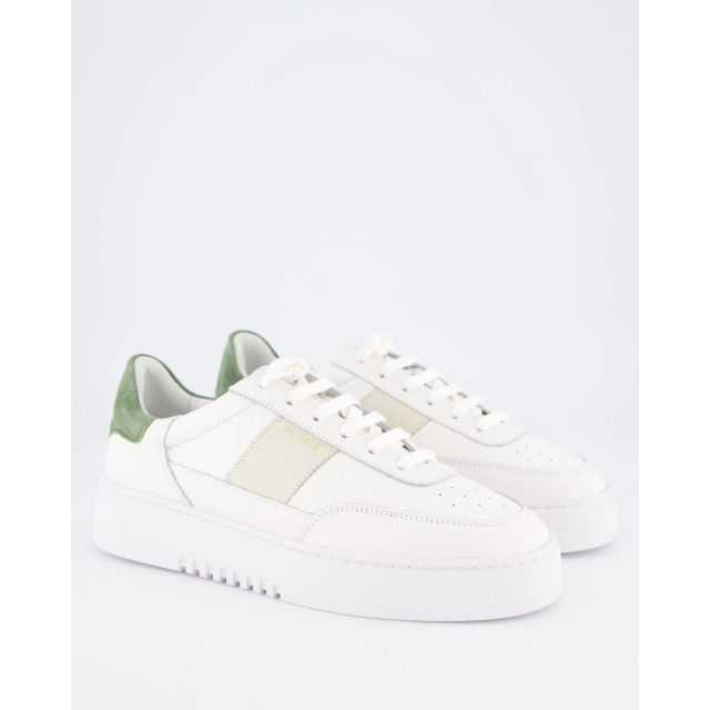 Axel Arigato Heren orbit vintage sneaker F2780002-WHITE/LT GREEN large