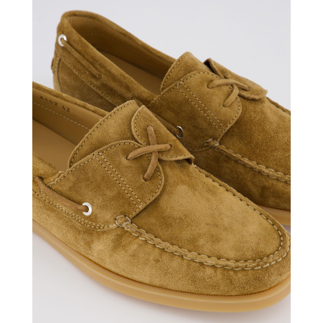 Gibaldi Heren suede boatshoe 614-brown large