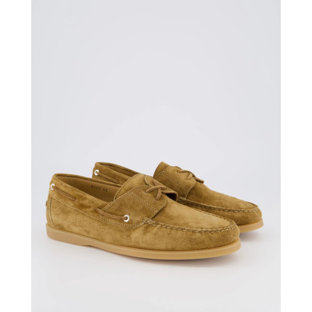 Gibaldi Heren suede boatshoe 614-brown large