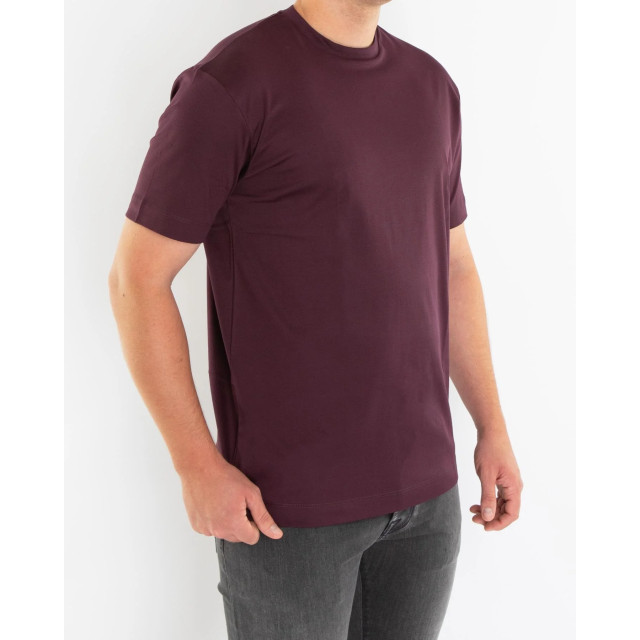 Valenza Heren interlock supima t-shirt rood 1001-18 large